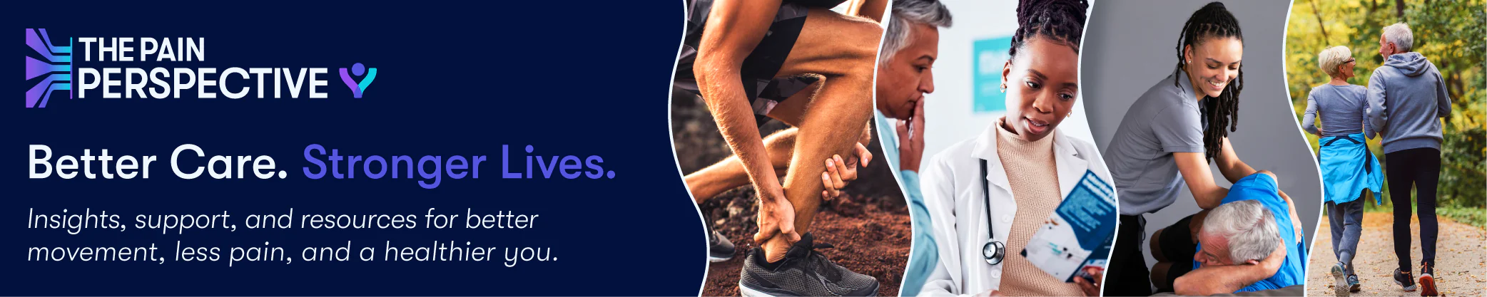 The pain perspective report banner